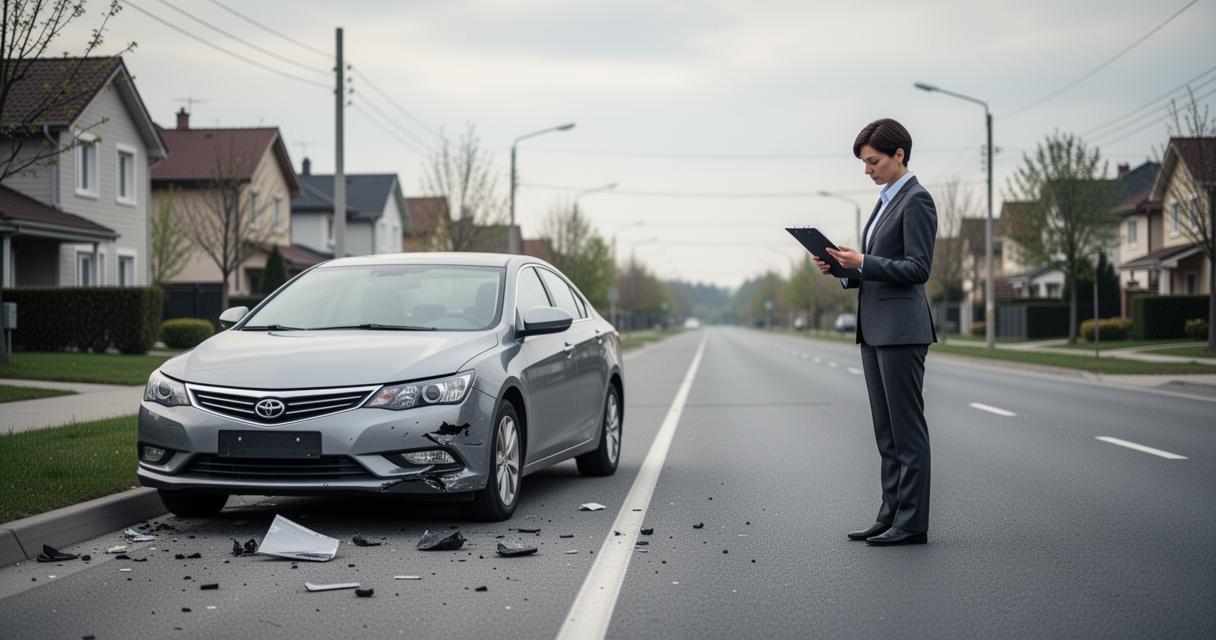 Comment réagir après un accident avec une voiture de fonction et assurer le suivi médical des victimes