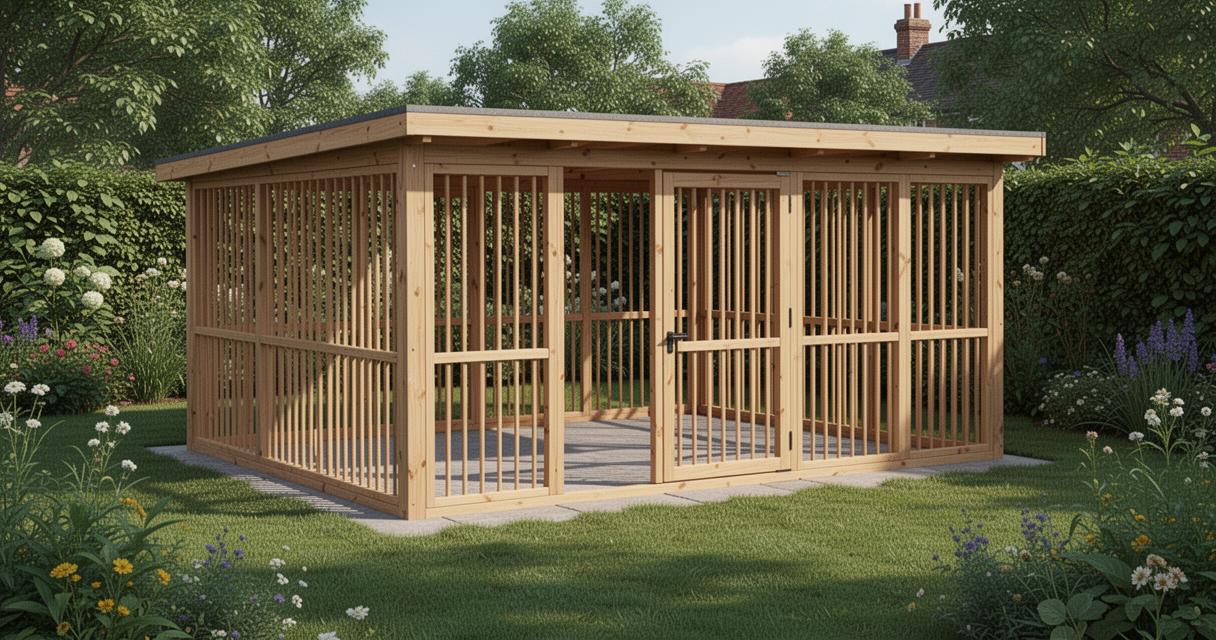 Enclos ou Chenil pour Chien : La Réglementation à connaître avant de construire dans votre espace extérieur